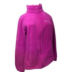 Columbia Sportswear Womens Fleece Full-zip Jacket Size Large